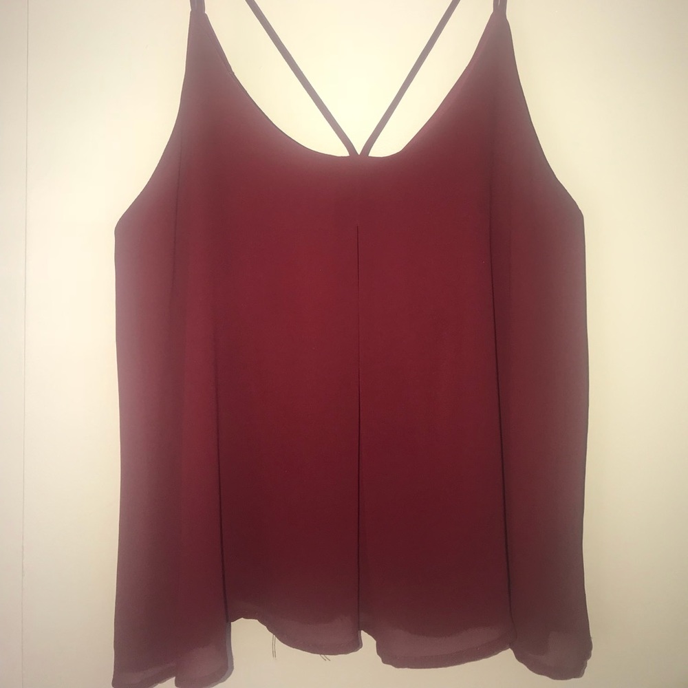 Red Spaghetti top - Picture 2 of 2